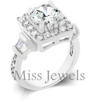 **WOW**Gorgeous engagment ring with ample bling**Size 7